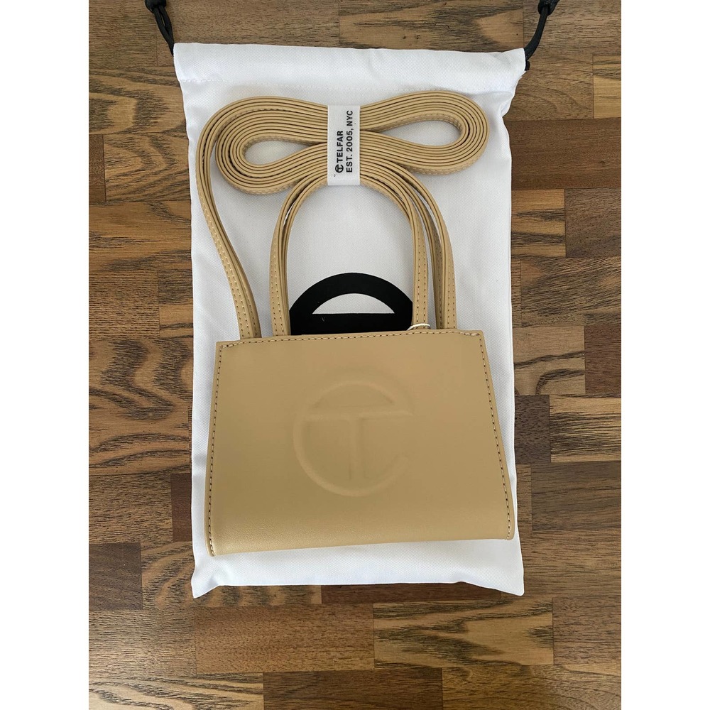 Telfar Shopping Bag Small Cream